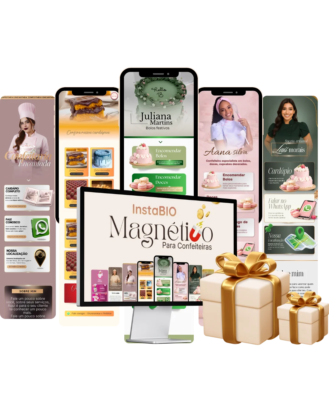 12 modelos de Bio Magnética do InstaBIOmagnético